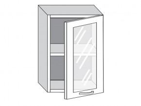 1.50.3 Шкаф настенный (h=720) на 500мм с 1-ой стекл. дверцей в Шумихе - shumiha.magazinmebel.ru | фото