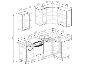 Кухонный гарнитур Бланка 2000х1200 в Шумихе - shumiha.magazinmebel.ru | фото - изображение 2