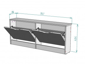 Обувница W101 в Шумихе - shumiha.magazinmebel.ru | фото - изображение 3