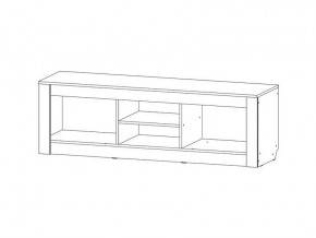 ТВ-тумба Ривьера анкор светлый в Шумихе - shumiha.magazinmebel.ru | фото - изображение 2
