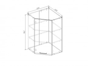 ВУ9 Модуль верхний Угловой МВУ9 в Шумихе - shumiha.magazinmebel.ru | фото